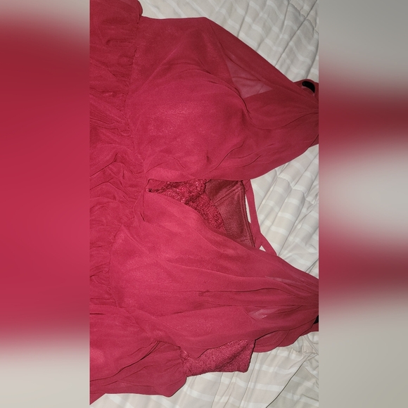 Burgundy brides maid dress - Picture 1 of 8